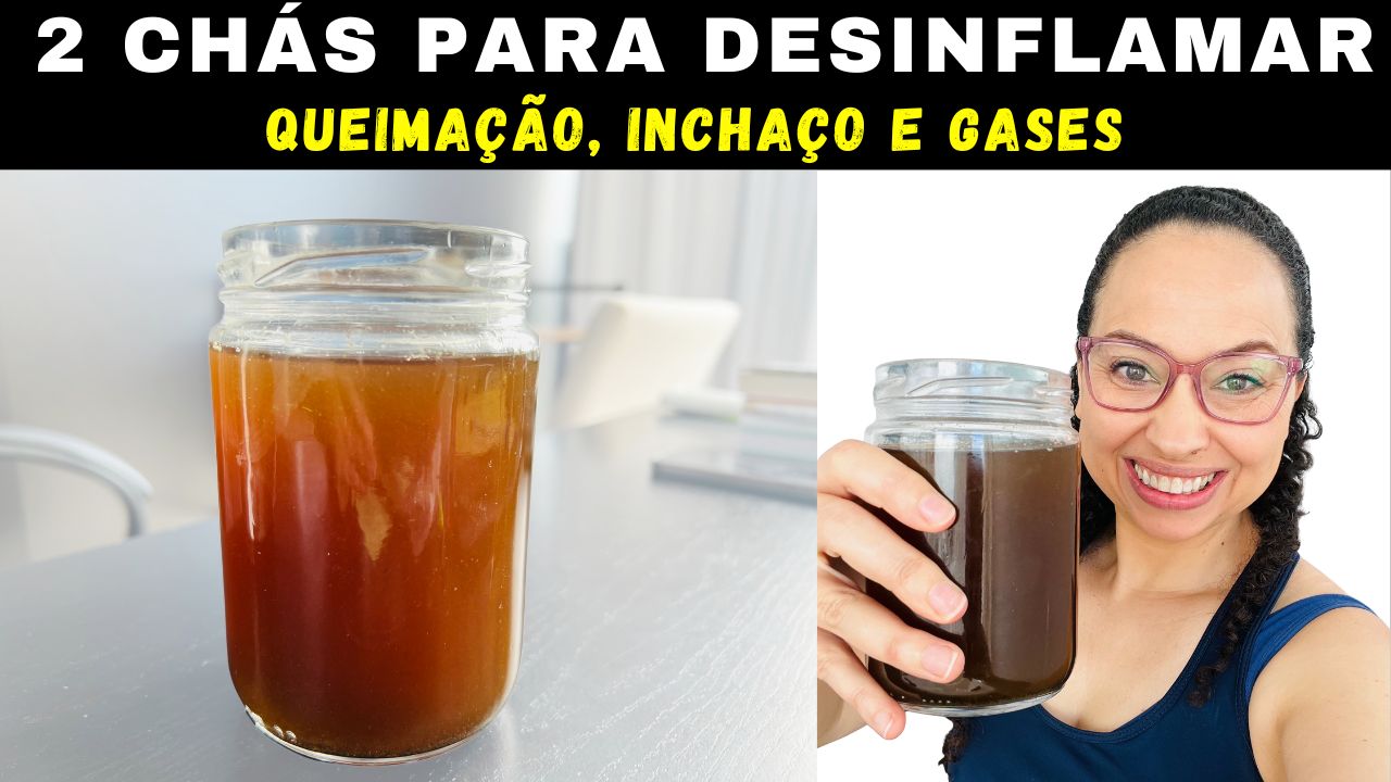 2 CHÁS NATURAIS para Aliviar Dores, Desinchar o Corpo e Reduzir a Inflamação