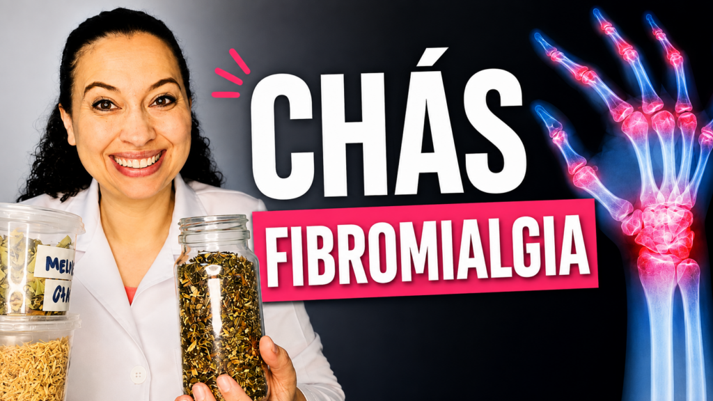 3 Chás para aliviar sintomas da Fibromialgia