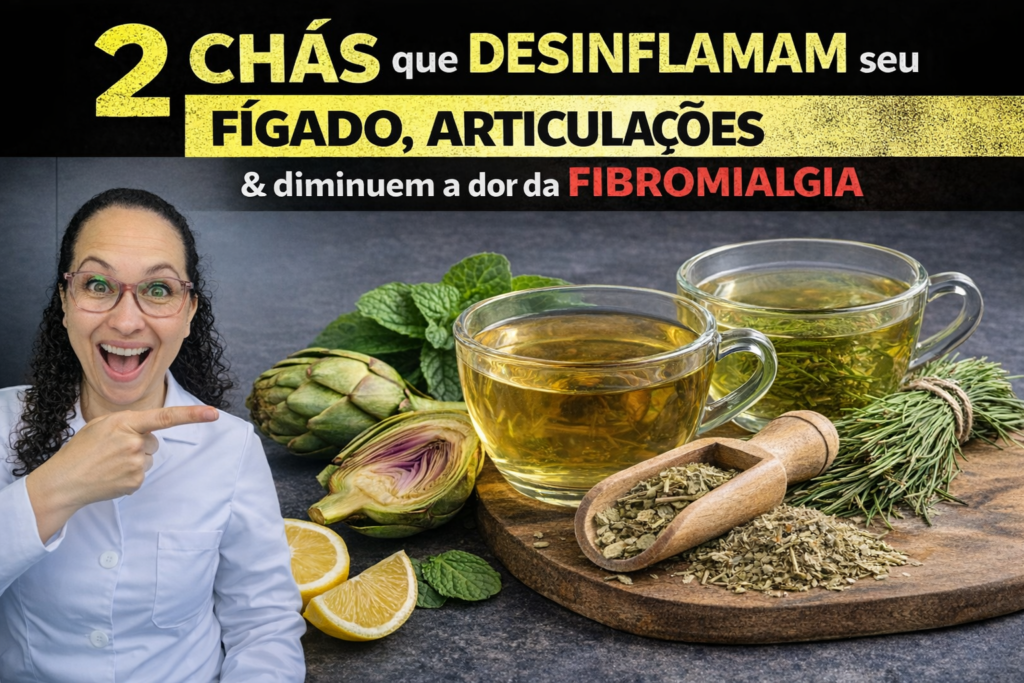 2 Chás Anti-inflamatórios para Desinchar e Aliviar Dores