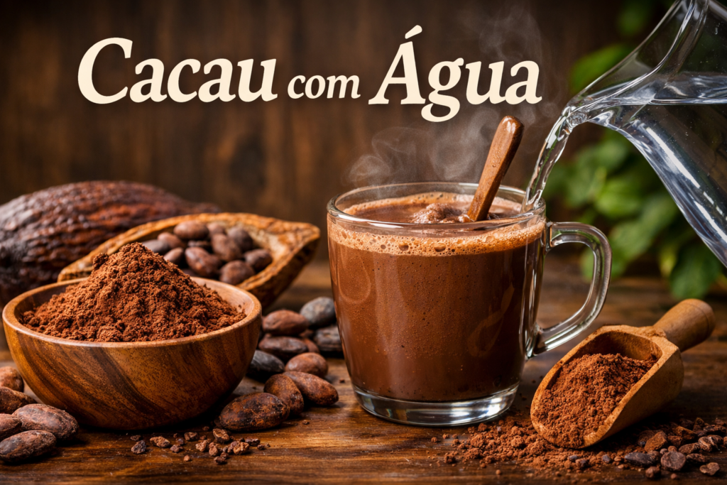 Cacau com Água: Como Usar e Potencializar os Benefícios