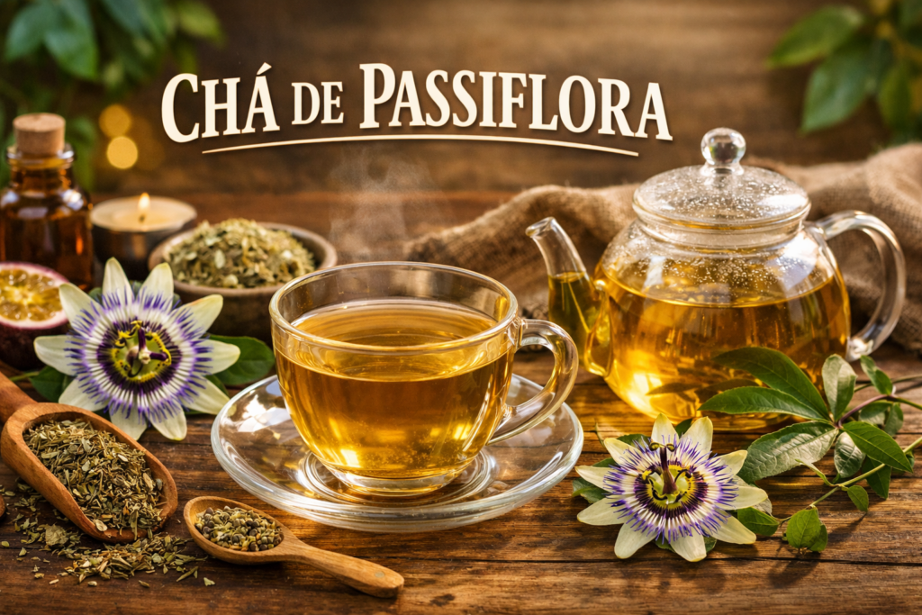 Passiflora: Chá Natural para Insônia, Ansiedade e Menopausa