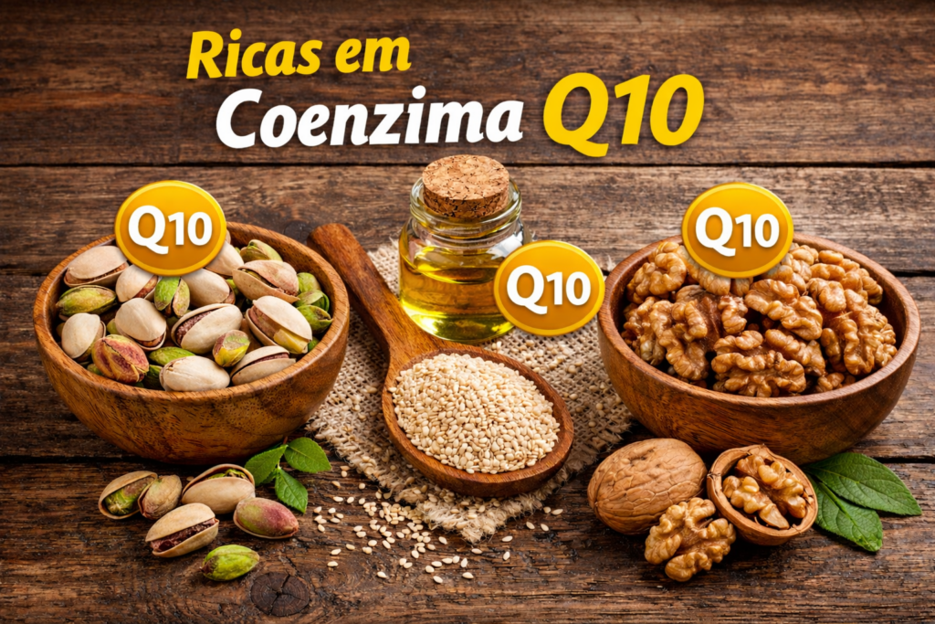 Coenzima Q10: A Fonte Natural de Energia que Ajuda no Coração, Massa Magra e Envelhecimento Saudável