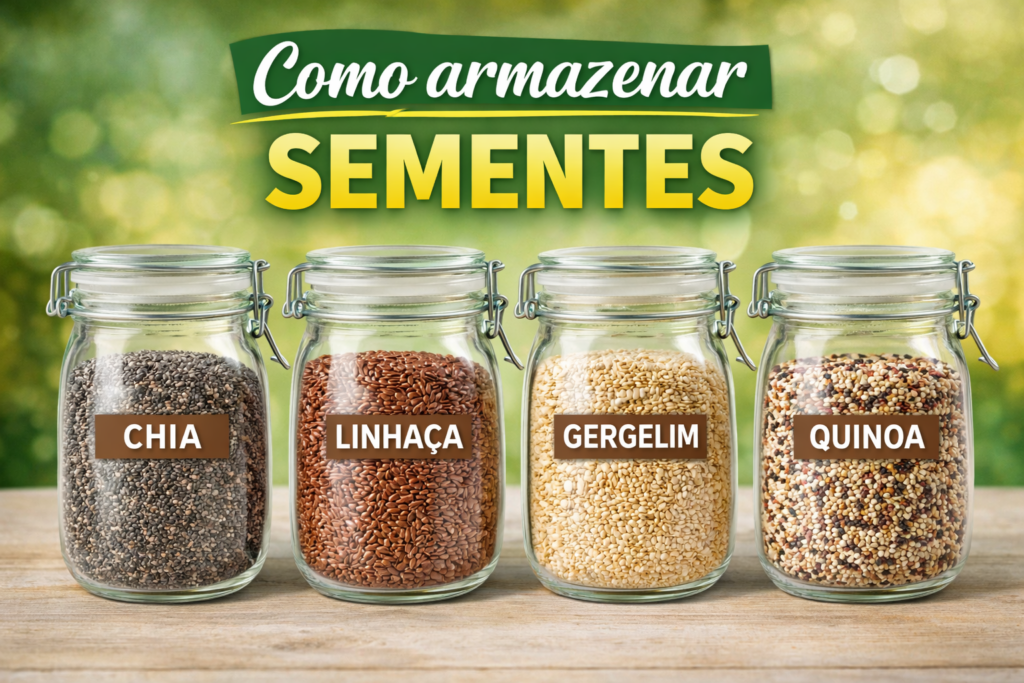 As 4 Sementes que Transformam Sua Saúde e Intestino