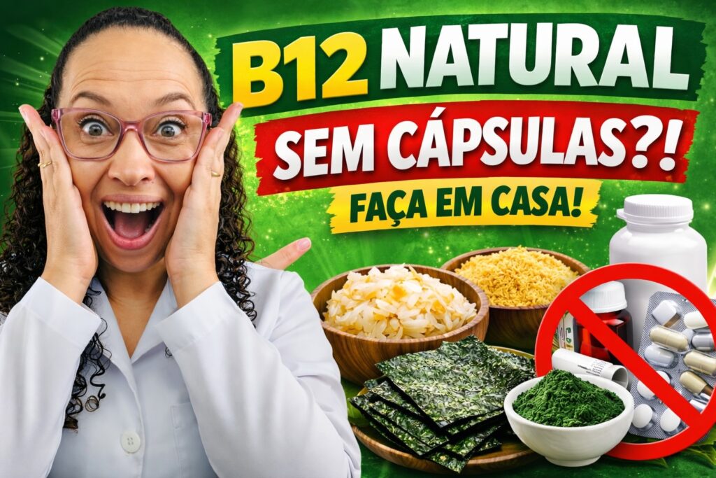 Vitamina B12 Natural Sem Cápsulas: Como Fazer Sua Suplementação de Forma Natural em Casa