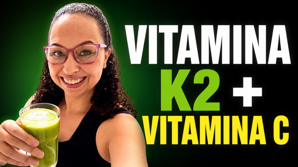 Suco de Vitamina K com Vitamina C: receita natural para pele, ossos e energia após os 40