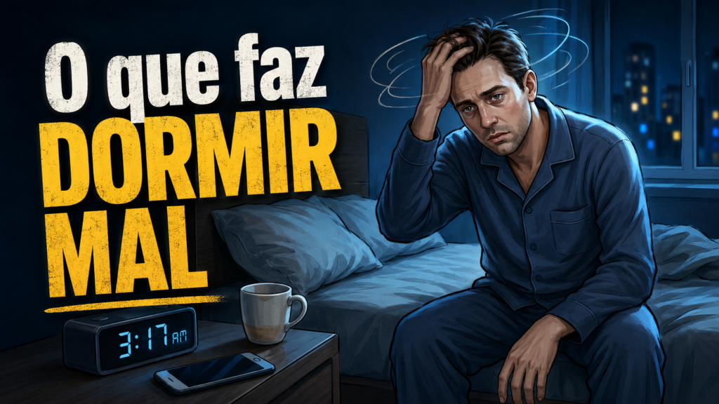 O Que Faz Dormir Mal Depois dos 40: Hábitos que Roubam o Sono