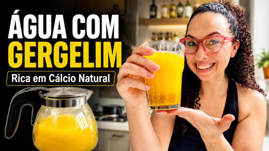 1 colher de gergelim pode fornecer cerca de 123 mg de cálcio — veja uma forma simples de usar