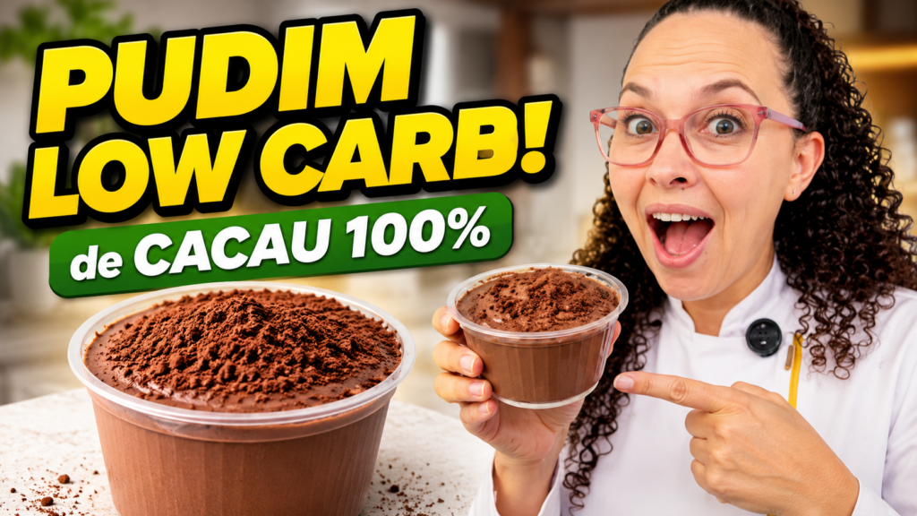 Pudim Proteico de Chocolate: Receita Saudável para Mulheres 45+