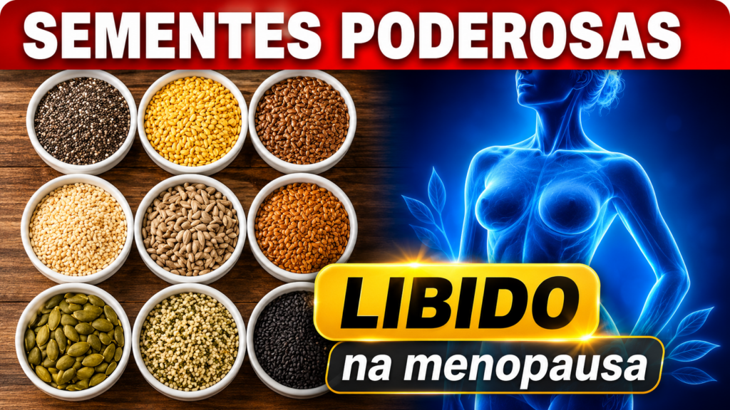 A queda da libido e a secura vaginal podem aparecer durante o climatério e a menopausa. Neste artigo, Vanessa Gaudiano explica o papel nutricional da linhaça, do gergelim e da chia e separa o que realmente sabemos do que ainda é promessa sem comprovação.