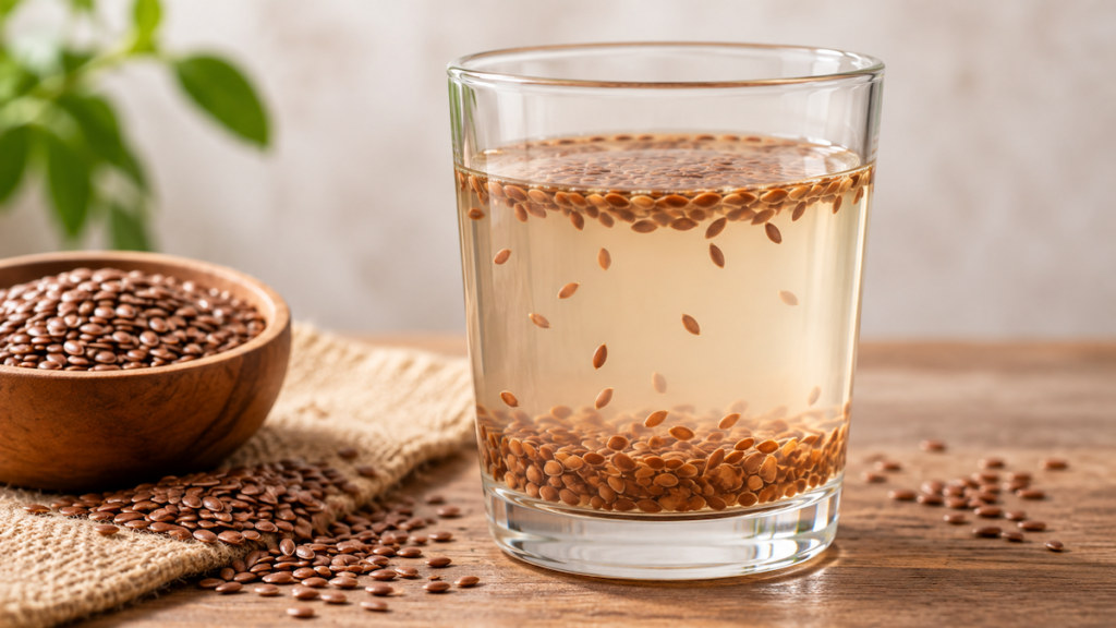 A linhaça é uma fonte natural de fibras e pode ser incluída na rotina de forma muito simples. Veja como preparar a água com linhaça e quais cuidados fazem diferença para o intestino.