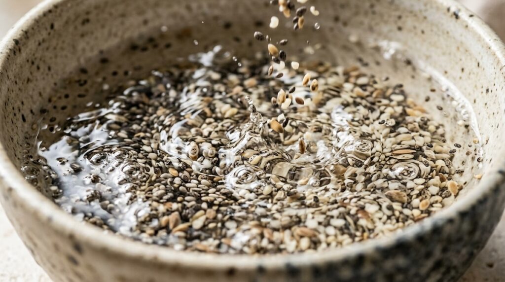 Água de linhaça com chia: receita com ômega-3